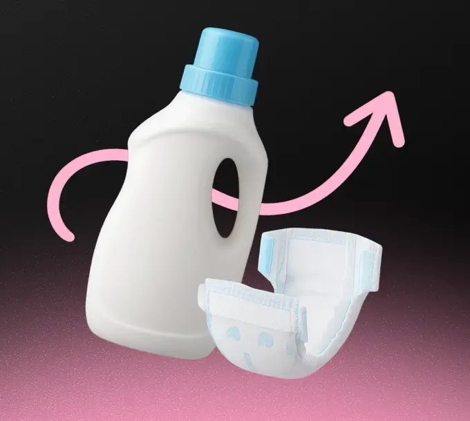 Case - Amaciante e Fralda